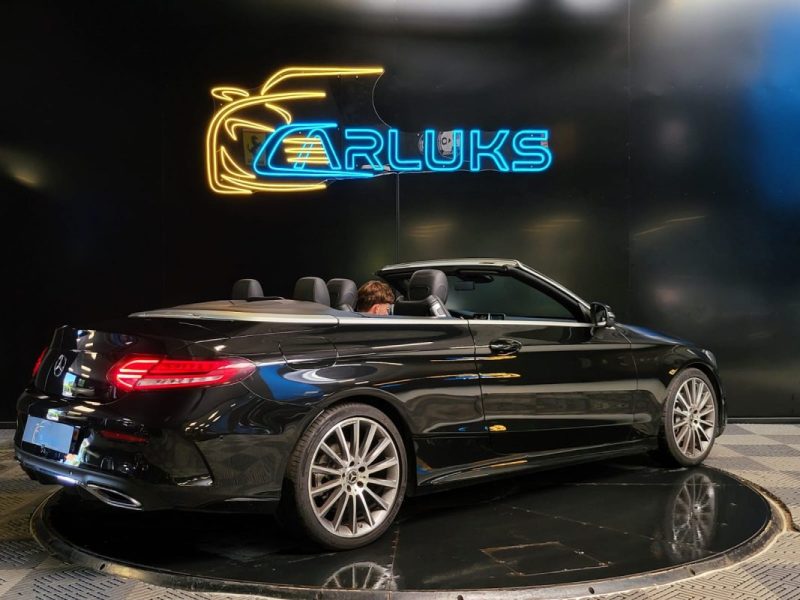 MERCEDES CLASSE C CABRIOLET 220d 194ch AMG Line / GARANTIE MERCEDES / CAMERA 360 / MULTIBEAM LED