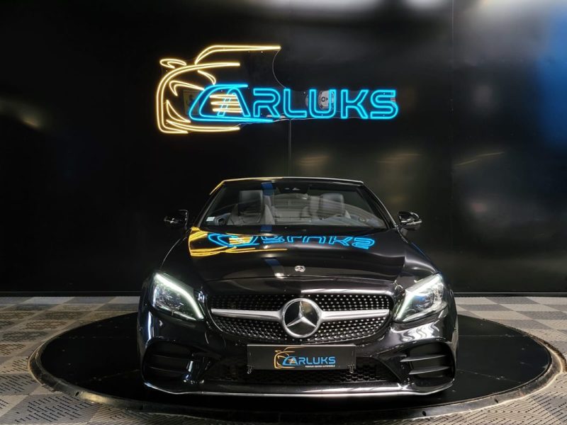 MERCEDES CLASSE C CABRIOLET 220d 194ch AMG Line / GARANTIE MERCEDES / CAMERA 360 / MULTIBEAM LED