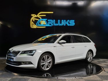 SKODA SUPERB 1.6 TDI 120CV SPORTLINE / TOIT OUVRANT + SIEGES CUIR ELECTRIQUES + VOLANT ALCANTARA /