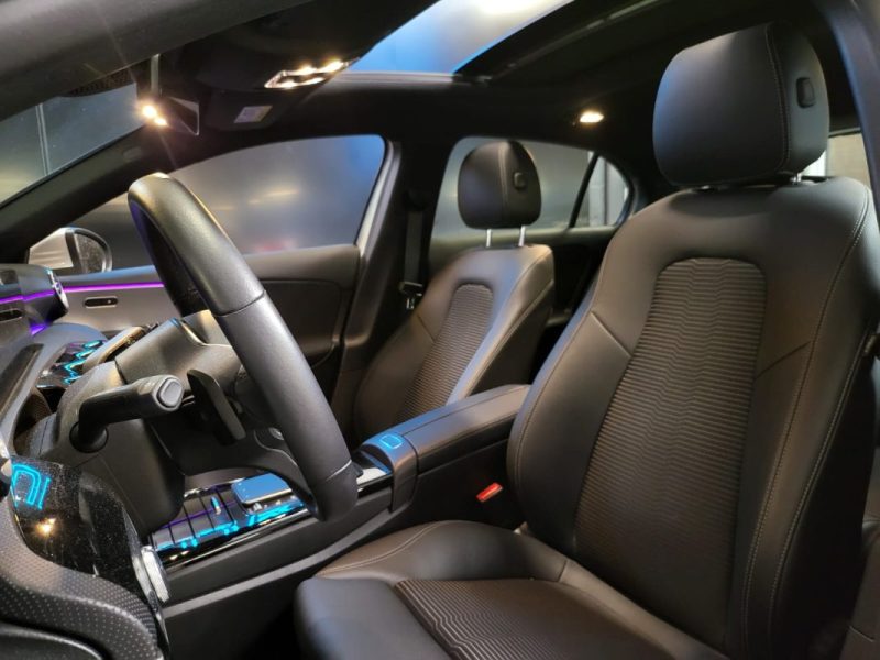 MERCEDES CLASSE A 180 136ch PROGRESSIVE LINE / TOIT OUVRANT + LUMIERE D'AMBIANCE + SIEGES CHAUFFANTS