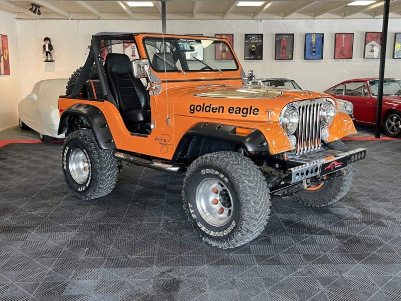 JEEP CJ5 GOLDEN EAGLE HEAVY DUTY 1980