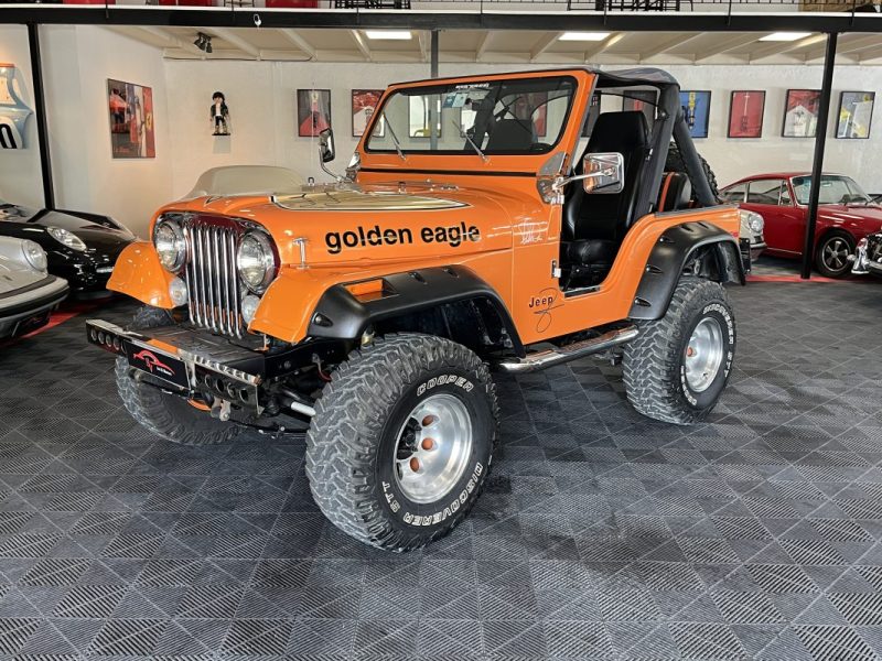 JEEP CJ5 GOLDEN EAGLE HEAVY DUTY 1980