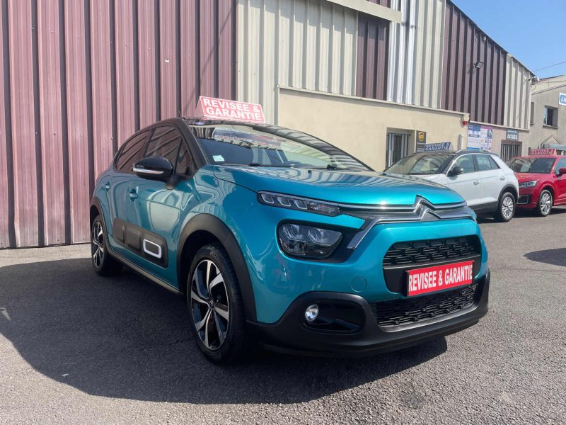 CITROEN C3 BOITE AUTOMATIQUE 1.2I 110CV S&S Shine EAT6 2022