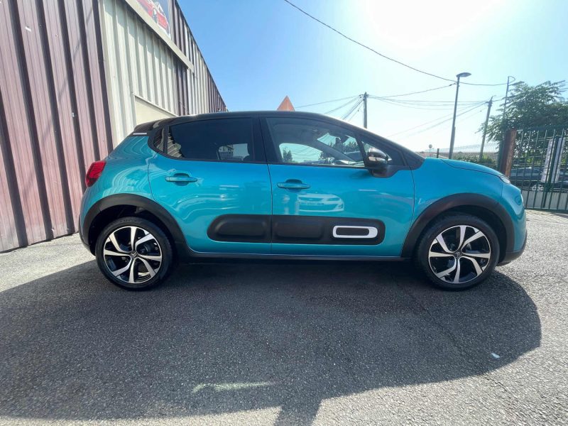 CITROEN C3 BOITE AUTOMATIQUE 1.2I 110CV S&S Shine EAT6 2022