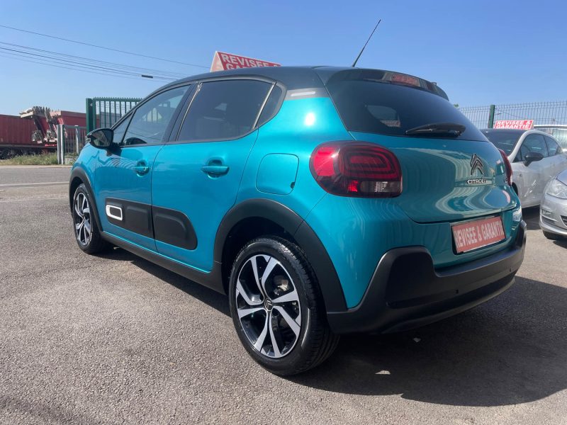 CITROEN C3 BOITE AUTOMATIQUE 1.2I 110CV S&S Shine EAT6 2022