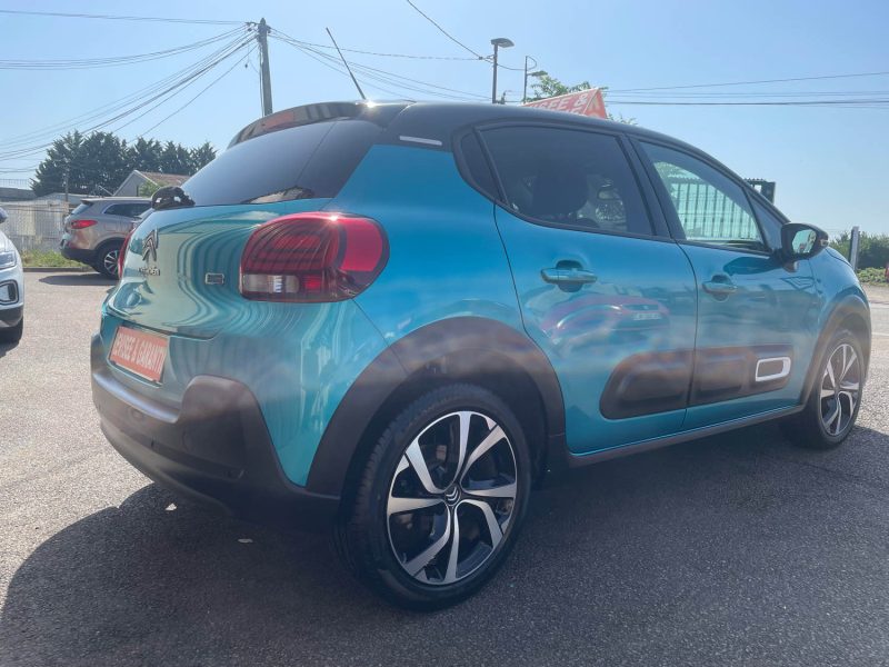 CITROEN C3 BOITE AUTOMATIQUE 1.2I 110CV S&S Shine EAT6 2022