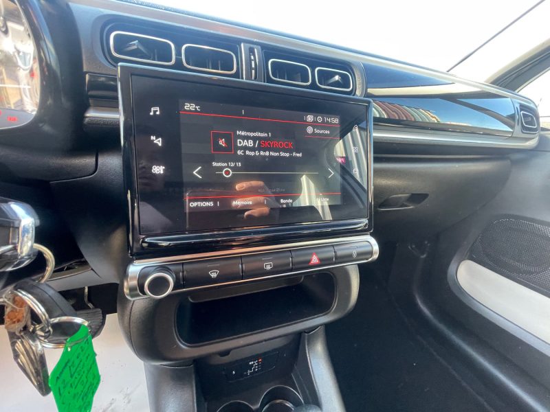 CITROEN C3 2021 1.2I 110ch S&S SHINE EAT6 2021 1ER MAIN 2 PLACES