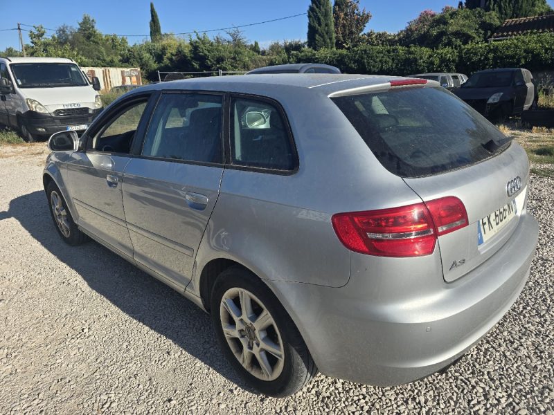 AUDI A3 PH2 SPORTBACK 1.4 TFSI 125CH 2009
