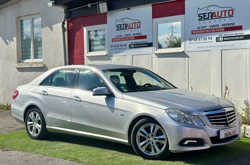 MERCEDES CLASSE E 250 CDI BLUEEFFICIENCY ELEGANCE EXECUTIVE - *** REMISE - PRIX COUTANT !! ***