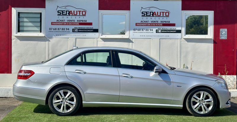 MERCEDES CLASSE E 250 CDI BLUEEFFICIENCY ELEGANCE EXECUTIVE - *** REMISE - PRIX COUTANT !! ***