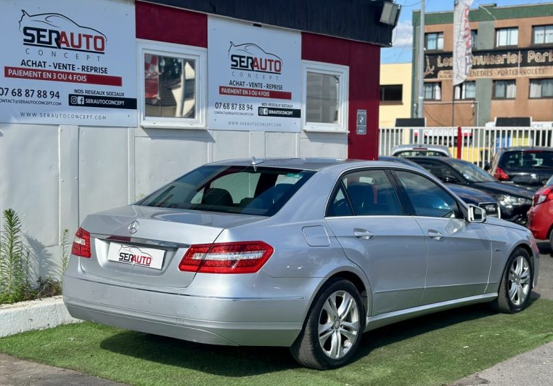 MERCEDES CLASSE E 250 CDI BLUEEFFICIENCY ELEGANCE EXECUTIVE - *** REMISE - PRIX COUTANT !! ***
