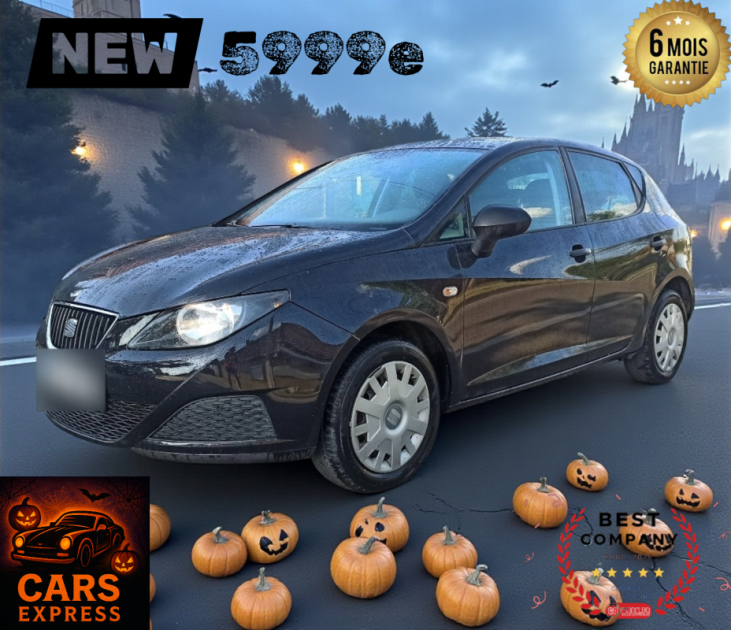 SEAT IBIZA 1.2 5PORTES CLIM+GARANTIE 6MOIS