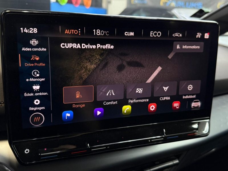 CUPRA BORN 204 ch Batterie LV