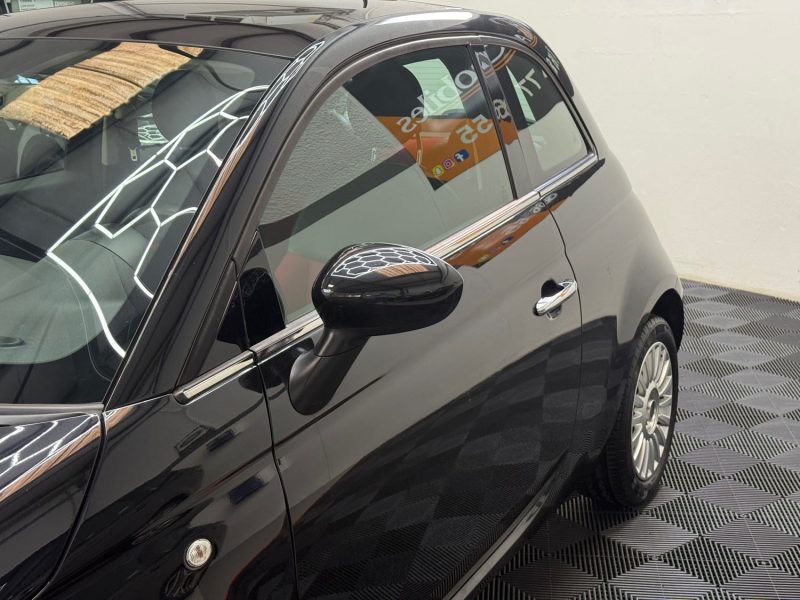 FIAT 500 SEULEMENT 60000KMS 1.2 69ch LOUNGE 1ERE MAIN, HISTORIQUE COMPLET, SUPER ETAT