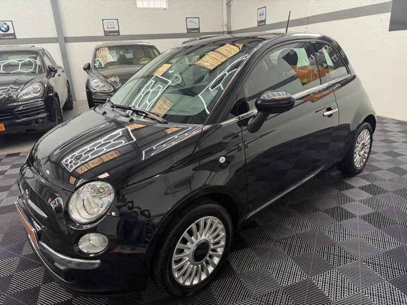 FIAT 500 SEULEMENT 60000KMS 1.2 69ch LOUNGE 1ERE MAIN, HISTORIQUE COMPLET, SUPER ETAT