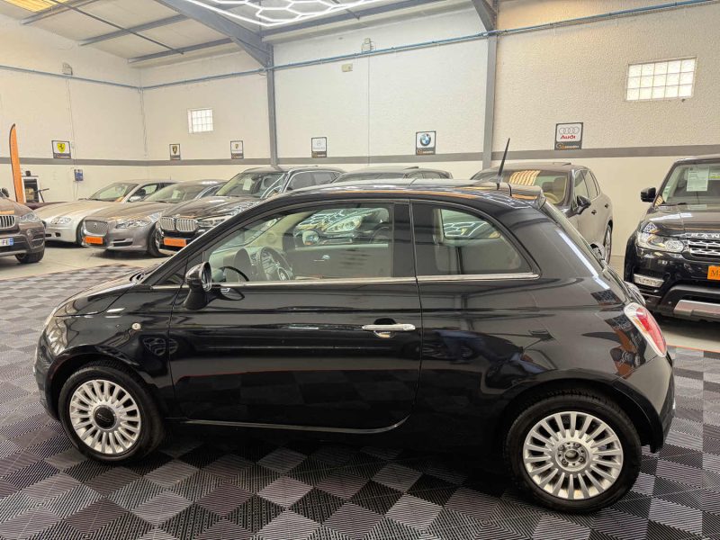 FIAT 500 SEULEMENT 60000KMS 1.2 69ch LOUNGE 1ERE MAIN, HISTORIQUE COMPLET, SUPER ETAT