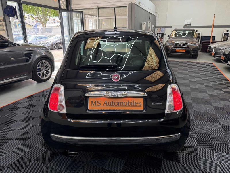 FIAT 500 SEULEMENT 60000KMS 1.2 69ch LOUNGE 1ERE MAIN, HISTORIQUE COMPLET, SUPER ETAT