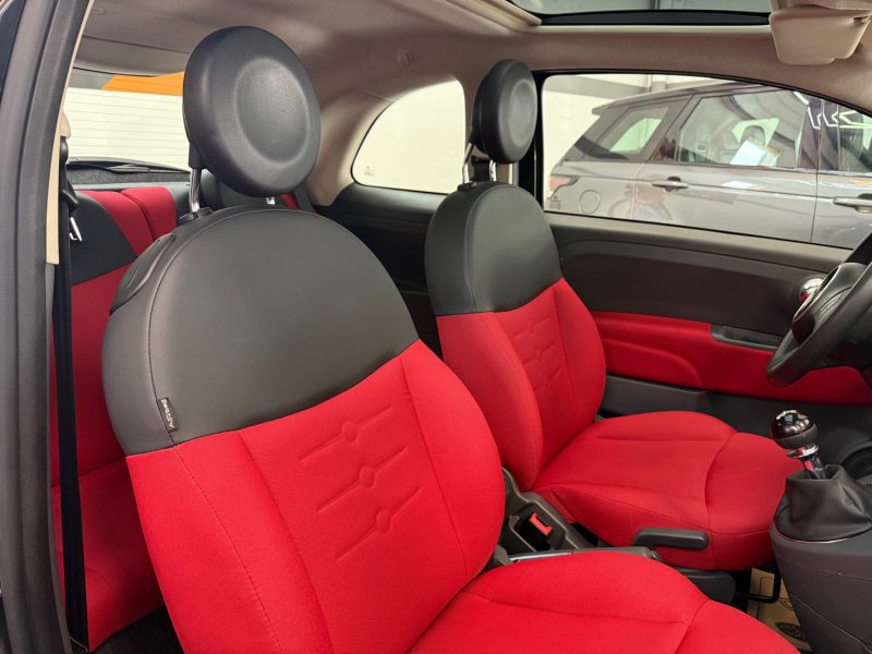 FIAT 500 SEULEMENT 60000KMS 1.2 69ch LOUNGE 1ERE MAIN, HISTORIQUE COMPLET, SUPER ETAT
