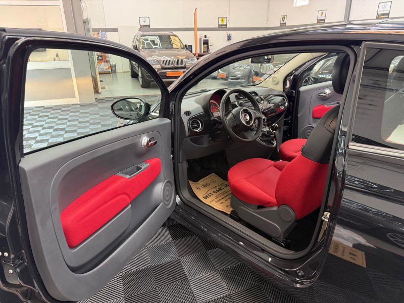 FIAT 500 SEULEMENT 60000KMS 1.2 69ch LOUNGE 1ERE MAIN, HISTORIQUE COMPLET, SUPER ETAT