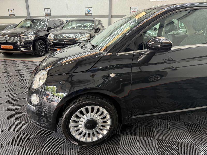 FIAT 500 SEULEMENT 60000KMS 1.2 69ch LOUNGE 1ERE MAIN, HISTORIQUE COMPLET, SUPER ETAT