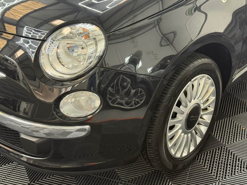 FIAT 500 SEULEMENT 60000KMS 1.2 69ch LOUNGE 1ERE MAIN, HISTORIQUE COMPLET, SUPER ETAT