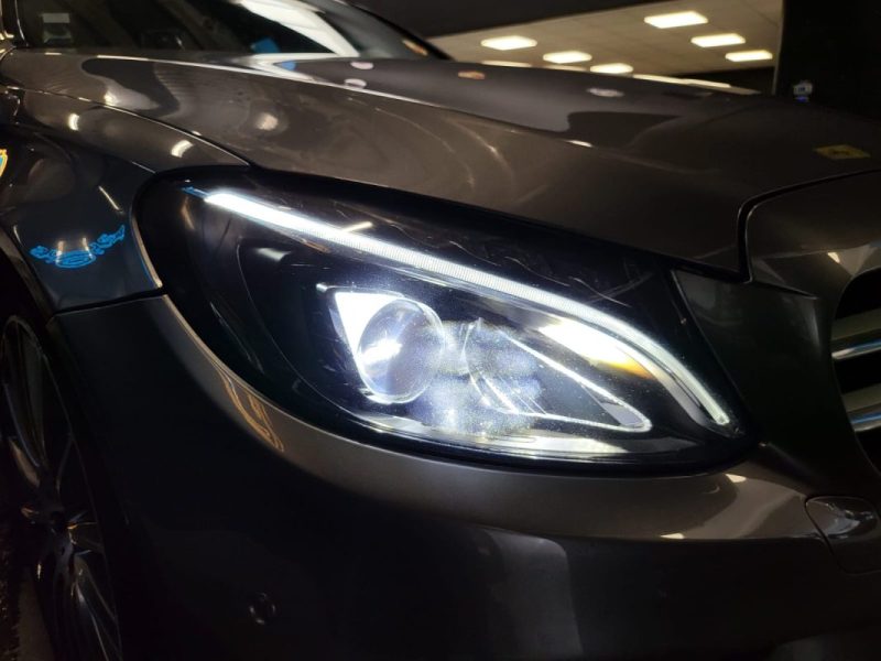 MERCEDES CLASSE C 200 D 136ch SPORTLINE / TOIT OUVRANT /RADAR AV AR / SIEGES CUIR / 