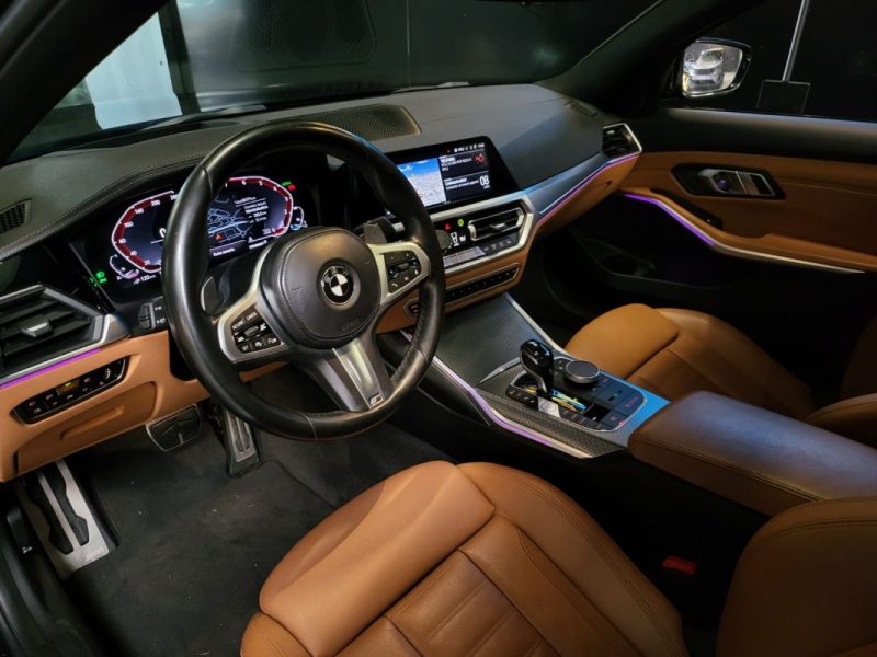 BMW SERIE 3 330E 292ch M-SPORT X DRIVE G20 / TOIT OUVRANT + CAMERA 360° + CUIR COMPLET + TETE HAUTE 