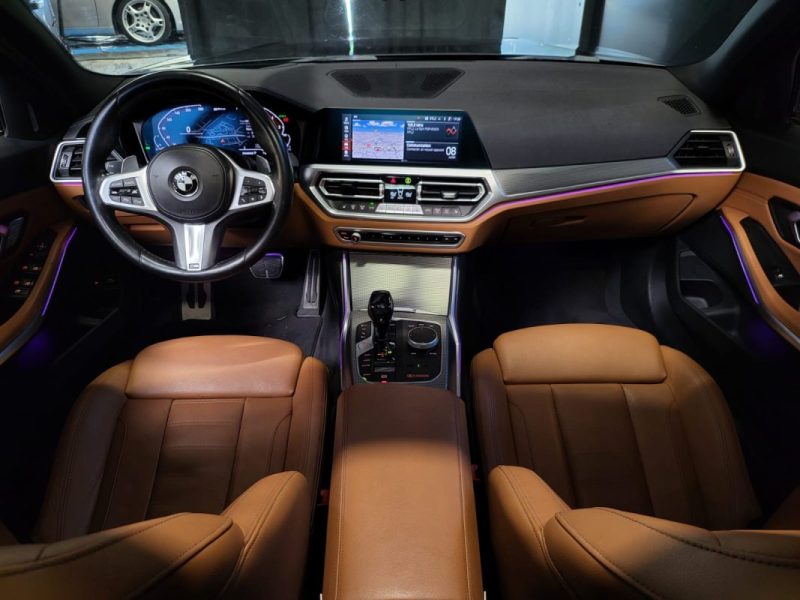 BMW SERIE 3 330E 292ch M-SPORT X DRIVE G20 / TOIT OUVRANT + CAMERA 360° + CUIR COMPLET + TETE HAUTE 