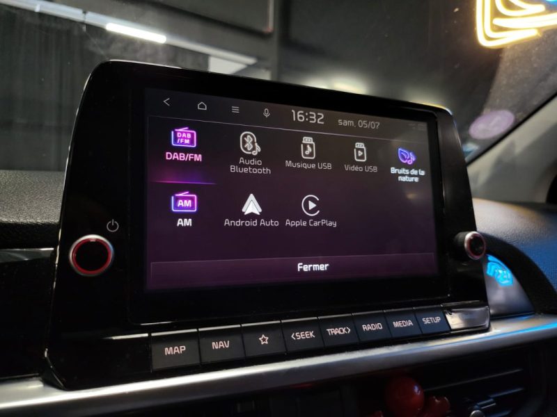 KIA PICANTO 1.2 DPi 84ch GT Line Premium GARANTIE KIA / CAMERA DE RECUL / CARPLAY / SIEGES CUIR