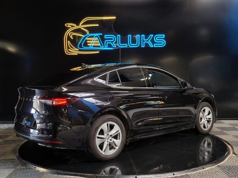 SKODA ENYAQ iV60 180ch / TOIT PANO / LUMIERE D'AMBIANCE / CAMERA DE RECUL / CARPLAY 