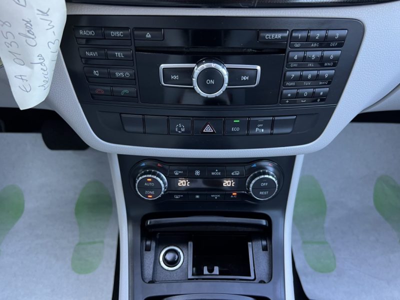 MERCEDES CLASSE B II 180 1.6 122 Cv BOITE AUTOMATIQUE BVA7 / CAMERA RECUL CRIT AIR 1 - GARANTIE 1 AN