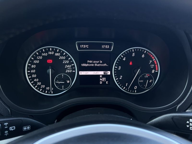 MERCEDES CLASSE B II 180 1.6 122 Cv BOITE AUTOMATIQUE BVA7 / CAMERA RECUL CRIT AIR 1 - GARANTIE 1 AN