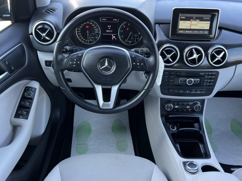 MERCEDES CLASSE B II 180 1.6 122 Cv BOITE AUTOMATIQUE BVA7 / CAMERA RECUL CRIT AIR 1 - GARANTIE 1 AN