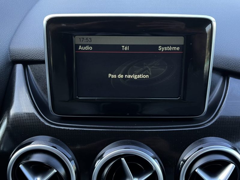 MERCEDES CLASSE B II 180 1.6 122 Cv BOITE AUTOMATIQUE BVA7 / CAMERA RECUL CRIT AIR 1 - GARANTIE 1 AN