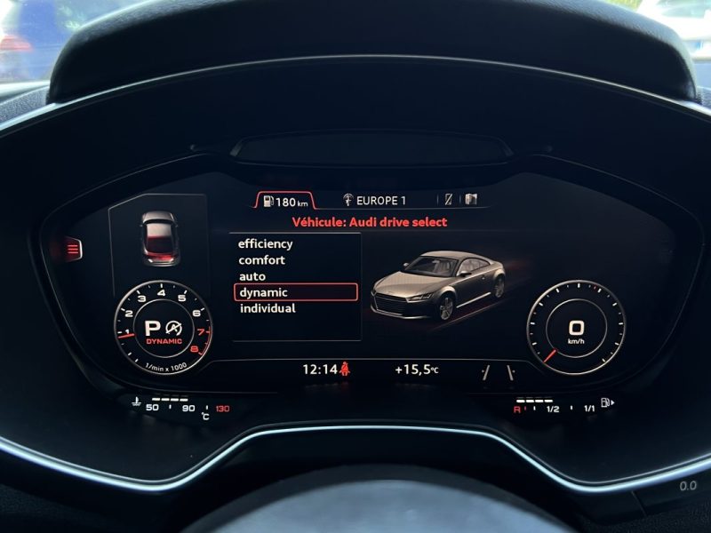 AUDI TT III COUPE MK3 S-Line 2.0 TFSI 230 BOITE AUTO VIRTUAL COCKPIT INTERIEUR CUIR - Garantie 1 an