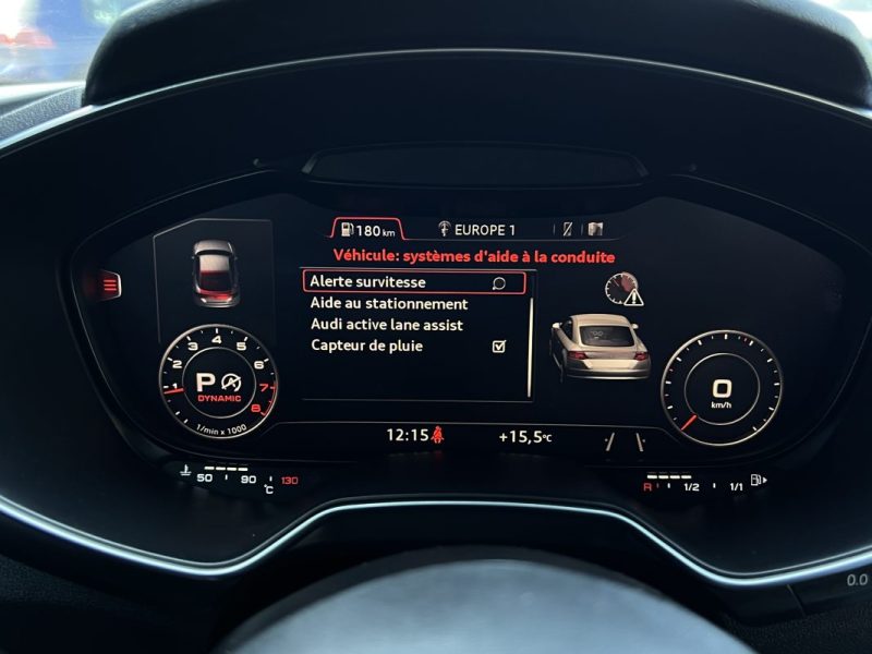 AUDI TT III COUPE MK3 S-Line 2.0 TFSI 230 BOITE AUTO VIRTUAL COCKPIT INTERIEUR CUIR - Garantie 1 an