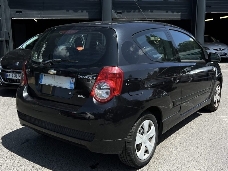 CHEVROLET AVEO FRAIS A PREVOIR / VENTE EN ETAT - 1.2 GPL 84 Cv CRIT AIR 1 