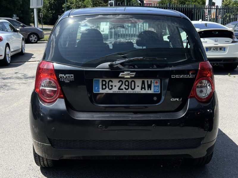 CHEVROLET AVEO FRAIS A PREVOIR / VENTE EN ETAT - 1.2 GPL 84 Cv CRIT AIR 1 