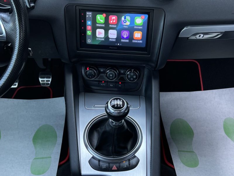AUDI TT COUPE S-LINE 2.0 TFSI 200 Cv APPLE CARPLAY & ANDROID / INTERIEUR CUIR GPS - GARANTIE 1 AN