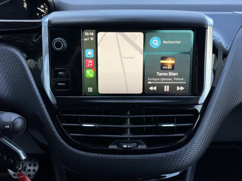 PEUGEOT 208 PHASE 2 ROLLAND GAROS 1.2 110 Cv BOITE AUTO / APPLE CARPLAY & ANDROID - GARANTIE 1 AN