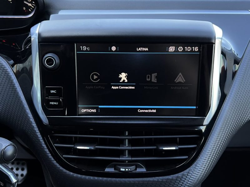 PEUGEOT 208 PHASE 2 ROLLAND GAROS 1.2 110 Cv BOITE AUTO / APPLE CARPLAY & ANDROID - GARANTIE 1 AN
