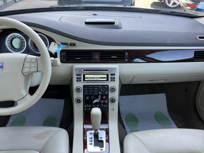 VOLVO S80 II D5 2.4 205 Cv BOITE AUTO CUIR GPS ORIGINE FRANCE CRIT AIR 2 62 900 Kms - GARANTIE 1 AN