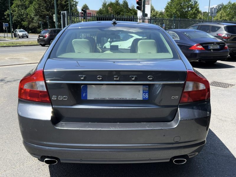 VOLVO S80 II D5 2.4 205 Cv BOITE AUTO CUIR GPS ORIGINE FRANCE CRIT AIR 2 62 900 Kms - GARANTIE 1 AN
