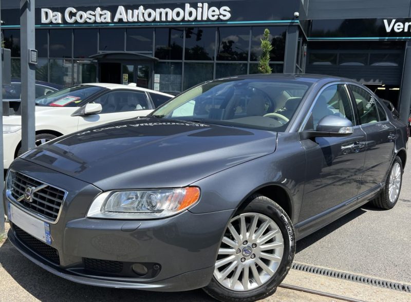 VOLVO S80 II D5 2.4 205 Cv BOITE AUTO CUIR GPS ORIGINE FRANCE CRIT AIR 2 62 900 Kms - GARANTIE 1 AN