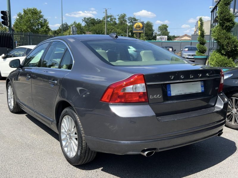 VOLVO S80 II D5 2.4 205 Cv BOITE AUTO CUIR GPS ORIGINE FRANCE CRIT AIR 2 62 900 Kms - GARANTIE 1 AN