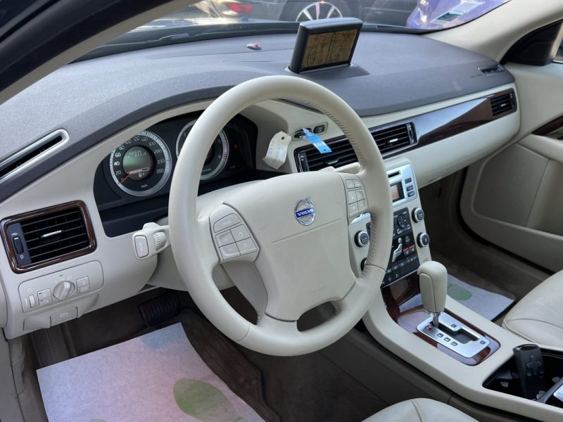 VOLVO S80 II D5 2.4 205 Cv BOITE AUTO CUIR GPS ORIGINE FRANCE CRIT AIR 2 62 900 Kms - GARANTIE 1 AN