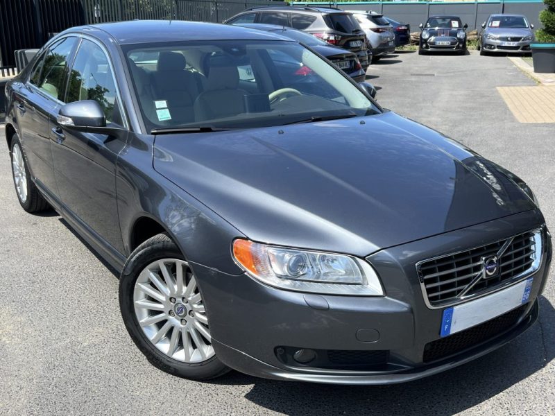 VOLVO S80 II D5 2.4 205 Cv BOITE AUTO CUIR GPS ORIGINE FRANCE CRIT AIR 2 62 900 Kms - GARANTIE 1 AN