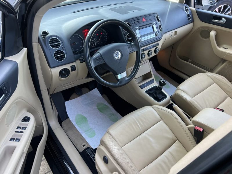 VOLKSWAGEN GOLF 5 V PLUS CARAT 2.0 TDI 136 Cv INTERIEUR CUIR REGULATEUR BLUETOOTH - GARANTIE 1 AN