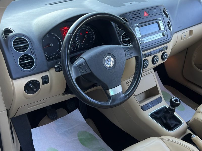 VOLKSWAGEN GOLF 5 V PLUS CARAT 2.0 TDI 136 Cv INTERIEUR CUIR REGULATEUR BLUETOOTH - GARANTIE 1 AN