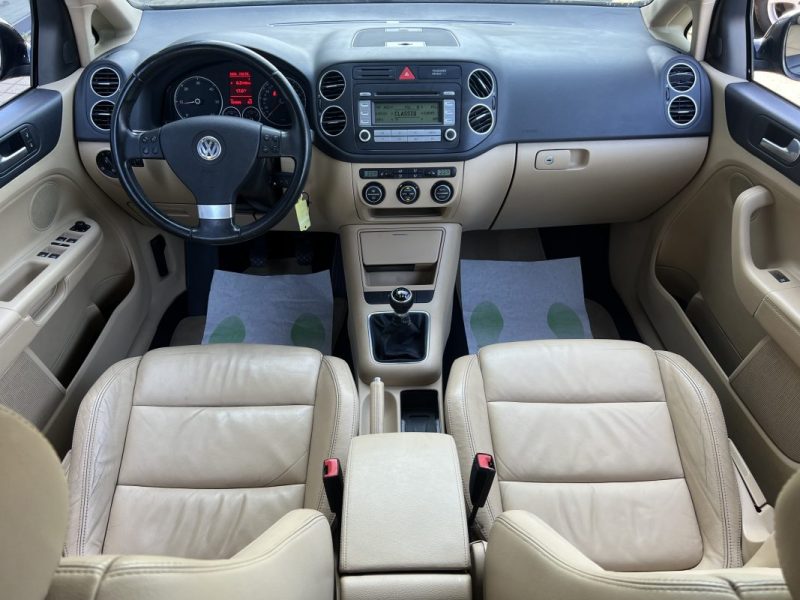 VOLKSWAGEN GOLF 5 V PLUS CARAT 2.0 TDI 136 Cv INTERIEUR CUIR REGULATEUR BLUETOOTH - GARANTIE 1 AN